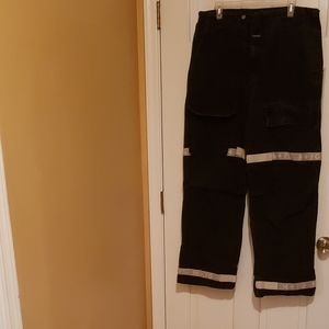 VTG Marithe Francois Girbaud Shuttle Strap Cargo Black Jeans size 36